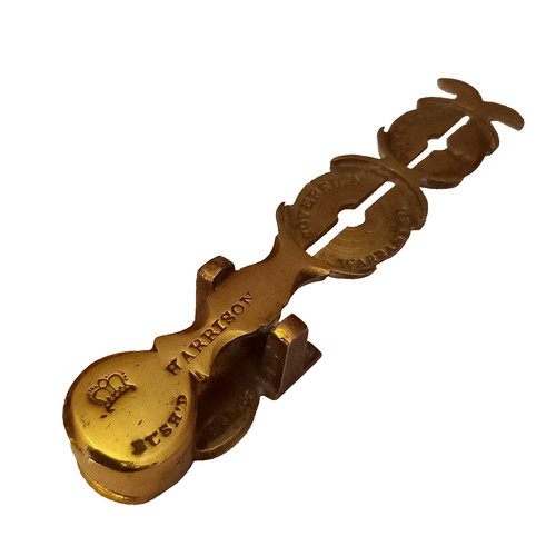 Antique brass harrison - brass, 'harrison