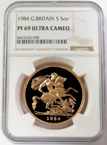 1984 oro gran bretagna - gran, proof