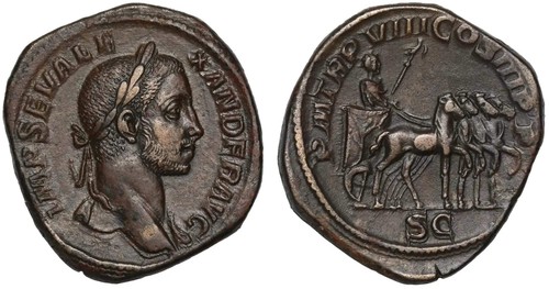 Severo alessandro sesterzio - severo, alessandro,
