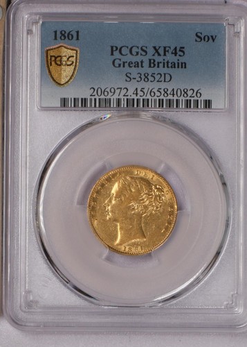 1861 gran bretagna sovrano - 1861,