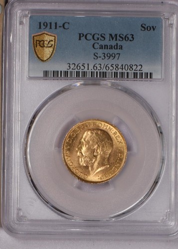 1911 canada sovrano oro - sovrano, d'oro