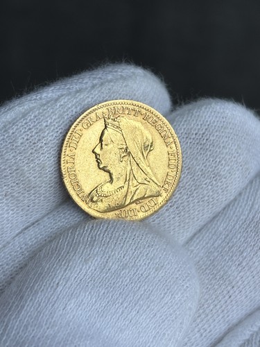 Mezza sovrana oro vittoria - mezza,