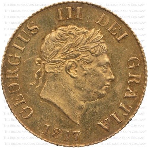 Mezzo sovrano oro 1817 - in,