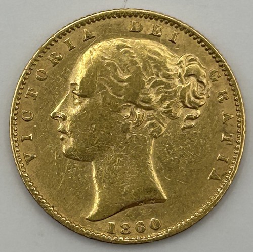 Sovrano vittoriano oro 1860 - vittoriano,